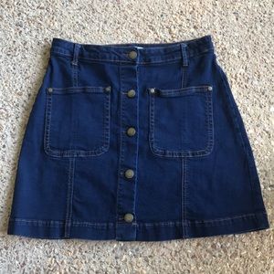 Denim skirt
